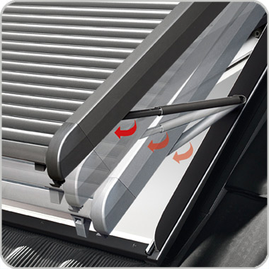 VELUX-Rollladen-Ausstellarme